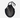 Sac en filet organique avec longues poignées : Noir 
