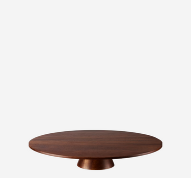 Plateau à gâteau en bois 35cm 