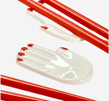 Ensemble de 2 baguettes + support 