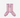 Chaussettes Smiley en rose 