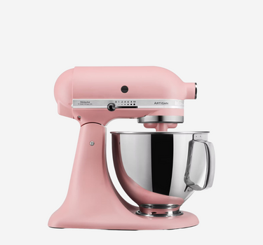 Robot de cuisine KitchenAid avec tête inclinable 4,8 l - Rose séché 
