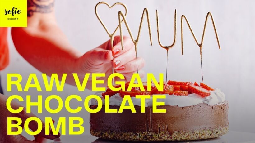 Raw vegan chocolate bomb