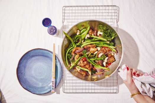 Chinese wok met kip sofie dumont chef cover