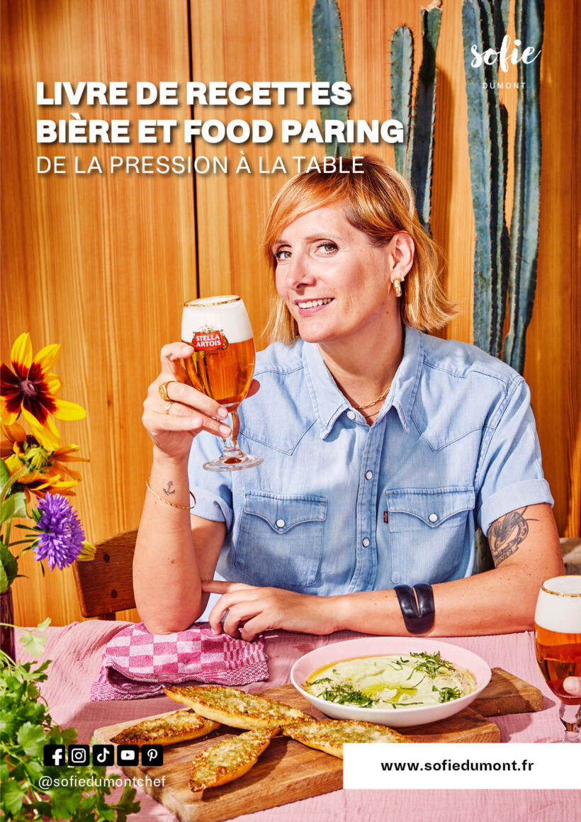 Sofie Dumont Livre de recettes bière et food pairing