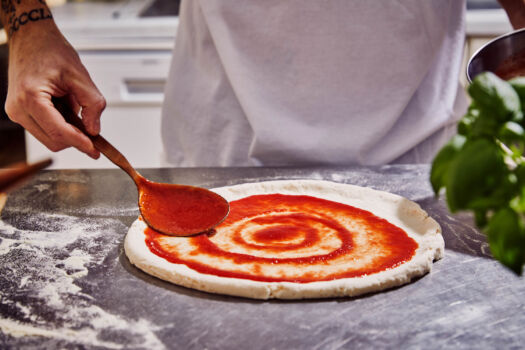 Glutenvrij pizzadeeg Luca Fabozzi Sofie Dumont Chef5