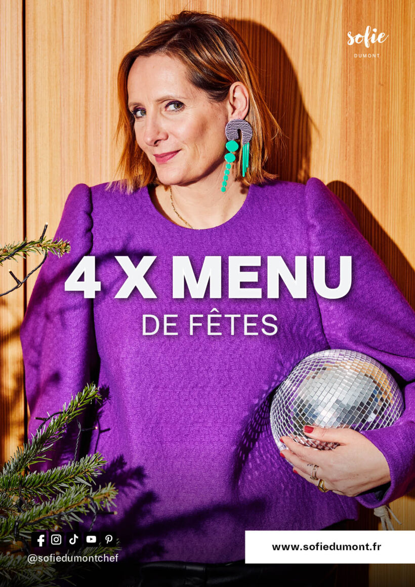 Sofie Dumont_4 x menu de FETE_ebook_cover